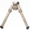 Miniatyrbild 1 av 5: 360 Graders Rotation V8 Metall Taktiskt Stativ Infällbara Två Ben Kameramontage Bipod