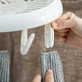 Miniatyrbilde 4 av 5: Sokkestativ, Tøystativ med vindtette klyper, Tøyline