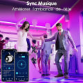 Miniatyrbillede 3 af 5: LED-Strips 30m (15mx2), Bluetooth Soveværelse LED, LED-Strips Styret af APP Fjernbetjening