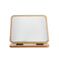 Miniatyrbillede 1 af 4: Bordsspejl Makeup Spejl Foldbart Spejl Vanity Spejl Desktop Spejl 21x9cm 21x9cm