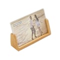 Miniatyrbilde 2 av 2: Trebilde U-formet Postkort Holder Skrivebords Kalender Stativ Bilde Stativ For Hjem Kontor 16.3 * 6 * 5cm 16.3*6*5cm