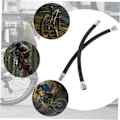 Pikkukuva 2 / 5: Toddmomy Bikes Pyörän Rengas Pumppu Ilmapumppu Pyörä 2kpl Pyörän Rengas Pumpun Laajennusletku Venttiilin Varren Laajennukset Pyörän Pumpun Letku Polkupyörän P