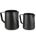 Pikkukuva 3 / 3: 600 ml Maitokahvikannu Ruostumaton Teräs Kerma Kahvi Taiteen Tekeminen Kupit Macchiato Cappuccino Latte Musta Black
