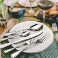 Miniatyrbilde 4 av 5: Tykt 410 rustfritt stål bestikk Steak bestikk Servise 5-delt sett