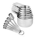 Miniatyrbilde 4 av 4: Simply Gourmet Målebeger og -skjeer Sett med 13 Rustfritt Stål for Matlaging og Baking