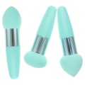 Miniatyrbilde 2 av 3: 3 stk Sminke Svamp Pensler Ansikts Kosmetikk Puff Pens Sminke Applikator Grønn 10.5x3.5x3cm Green 10.5x3.5x3cm