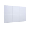 Miniatyrbillede 1 af 4: 6 stk. Akustiske Absorptions Paneler 12x12x0,4 tommer Lydtæt Polstring