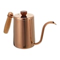 Miniatyrbillede 1 af 4: Lang tud Kaffekedel med Svanehals i Rustfrit Stål 600ml Kaffekande Rosaguld 24X13.5X9CM Rose golden 24X13.5X9CM