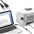 Miniatyrbilde 4 av 5: USB-kabel for skriver 3 meter Skriverkabel 2.0 Svart A/B Ren kobber Kvadratisk port Skriver datakabel//5