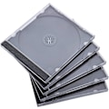 Pikkukuva 1 / 3: 25 kpl Standard Single Clear CD-koteloa Mustalla Kootulla Lokerolla