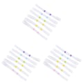 Miniatyrbillede 2 af 3: 60 stk. Fold Over Elastisk Spædbarns Babyble Tape Sikkerhed Ble Fastgørelsesbælte Justerbar Ble Spænde F 60 pcs