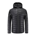 Miniatyrbillede 4 af 5: Mænd Vinter Varmt Jakke Vindtæt Casual Hættetrøje Tyk Medium Lang Overtøj Ny 4XL 4XL