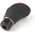 Miniatyrbillede 4 af 5: Læder Universal Bil Lastbil 5 Trins Gearstang Manuel Gearstang Knob Skift, til Velegnet Universal Model holdbar, nem at gribe og trække