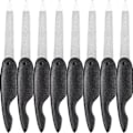 Miniatyrbild 2 av 3: 8 st Metallvikbara Nagelfilar Dubbelsidig Nagelfil Buffert Fingernaglar Tånaglar Manikyrfiler Svart13 Black 13.5x2cm