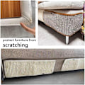 Miniatyrbild 3 av 5: Soffa Skydd Naturlig Sisal Kattklösmatta Kattklös Soffaöverdrag Tjockt Soffa Skydd Klösdyna för Slipning Klor Skydd