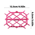 Miniatyrbilde 2 av 5: Taffy Kit Glasur Fondant Dekoreringsverktøy Prege Kake Mal Sukkerhåndverk Stempel Kake (10 stk, Rosa)