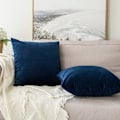 Miniatyrbild 5 av 5: Set med 2 Dekorativa Sammetskuddfodral Soffa Kuddfodral Super Mjukt Mjuk Dekoration Hem Vardagsrum Sovrum För Soffa 2 Stycken 30x30cm Ljusgrön