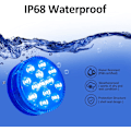 Miniatyrbillede 3 af 4: Neddykkelig LED-lys, IP68 Multi-farvet Swimmingpool Lys med Fjernbetjening, Overjordisk Swimmingpool Belysning, til Akvarium