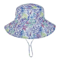 Pikkukuva 1 / 5: Vauvan aurinkolippis Kesä Ranta Upf 50+ Auringonsuojaus Vauvan Poikien Lippikset Taaperon Aurinkolippikset Lakki Vauvan Tytölle Lapselle Bucket HatMPURPLE FLOWER M PURPLE FLOWER
