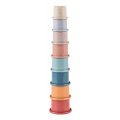 Pikkukuva 1 / 3: 8 kpl Piirretty Eläin Kylpyamme Leikki Stackable Cup Leikki Lapset Koulutus Leikki Assorted Väri 7.8X7.8CM Assorted Color 7.8X7.8CM