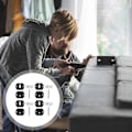 Miniatyrbild 2 av 3: RYI)4 Set Soffmodul Kopplingar Soffa Stift-stil Möbelkoppling Stiftspänne