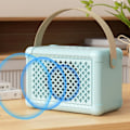 Pikkukuva 2 / 5: Vintage Langaton Mini Musiikkikaiutin Super Bassoilla, 5.0 Langaton Pieni Kaiutin Stereokaiuttimella, Hands Free -puheluilla