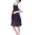Miniatyrbilde 4 av 4: Dame Overalls Frisør Klær Frisør Kapp Hårklipp Barber Kapp Justerbar Bib Ap 75*68cm