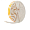 Miniatyrbillede 1 af 5: 9*6mm Anti-Kold Silikon Dørtræk Excluder Lydtætning Bånd, Isolerende Kold Træk og Insekter