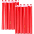 Pikkukuva 2 / 3: 24 kpl Vahamerkkikynät Kannettavat Värikynät Rasvakynät Piirustuskyniä Punainen 17.5x2cm Red 17.5x2cm