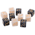 Pikkukuva 1 / 4: 10 kpl Nopanlaskureita Positiivisia ja Negatiivisia Magic The Gathering -peliin Nopat Juhlalaskurit Lahja