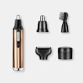 Miniatyrbilde 1 av 5: Nese- og ørehårstrimmer for menn, oppladbar - USB elektrisk nesehårstrimmer for kvinner - Smertefri vanntett øyenbryns- og ansiktshår fjerning