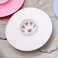 Miniatyrbild 1 av 5: Badkarspropp 2-pack, 10 cm (Vit) Silikonavloppsplugg Sänker Proppplattans Sugkoppling för Kök Badrum och Tvättrum