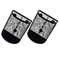 Miniatyrbillede 2 af 3: 2 stk Magnetisk Blyantsholder Markørholder Mesh Opbevaringskurv Penholder Sort 10x6cm Black 10x6cm
