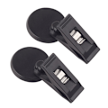 Pikkukuva 2 / 2: 2 kpl Auton seisova ajoneuvon asennusohjainpidike Aurinkolasipidike Leike Monitoiminen auton pidike Black 5.6X3cm