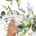 Miniatyrbillede 2 af 4: 2 STK. ROOMMATES VANDFARVE BLOMSTER AFKLÆBNING OG KLÆBNING VÆGDEKALER