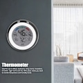 Miniatyrbillede 4 af 4: Reptil Termometer Hygrometer med Dobbeltklæbende Tape Mini Reptil Termometer og Luftfugtighedsmåler Digital Mini Hygrometer Termometer