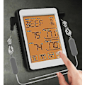 Miniatyrbild 3 av 4: Intelligent dubbelprob Intelligent Alarm Grill Kötttermometer Elektronisk Kökssockermätare