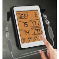 Miniatyrbillede 3 af 4: Intelligent dobbeltprobe alarm grill kødtermometer elektronisk køkken sukkertermometer