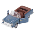 Miniatyrbillede 2 af 5: 1:32 Cabriolet Sportsvogn Model Metal Legering Realistisk Cool Batteridrevet 1/32 Sportsvogn Simulering Legetøj Blå
