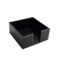 Miniatyrbillede 1 af 4: PU Læder Firkantet Cocktail Serviet Holder Tissue Box Papir Serviet Dispenser Bar Caddy Til Spisebord Hotel Kontor Hjem