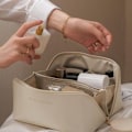 Miniatyrbillede 4 af 5: Sminkepose / Kosmetikpose / Sminkeopbevaring - Taske til Sminke Beige