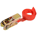 Miniatyrbillede 1 af 4: Spændebånd med skralde Cargo stropper Strammer Reb Strammer Lastbil strop Strammer Spændebåndsholder 2 stk 3m X 25mm