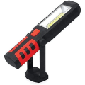 Miniatyrbilde 2 av 5: LED arbeidslys Ultrasterkt USB-oppladbart COB inspeksjonslys Lampe med 180 graders roterende magnetisk base for camping, nattfiske, DIY, Fa