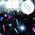 Miniatyrbild 3 av 5: LED-ljusstavar för ätpinnar, Konsertföremål, Blinkande ätpinnar, Blå Blue