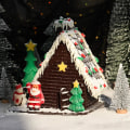 Miniatyrbilde 3 av 4: 2 stk Silikon Julekake Cookie-form Julerhus Silikonform Julerhus 3D Sjokoladekake Pepperkakeform Silikonhus DIY Cookies Baking