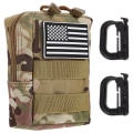 Miniatyrbild 3 av 4: Outdoor Utility Pouch Verktygsväska för utomhus Telefonväska Liten midjeväska Camouflage 16X10.5cm Camouflage 16X10.5cm