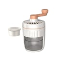 Miniatyrbilde 2 av 5: Manuell Rotasjons Isknuser Ishaver Maskin med Isbitbrett Manuell Isknuser