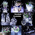 Miniatyrbild 4 av 5: 22-pack 1m10 LED-ljusslingor, Koppartråds-LED-ljusslingor, Vattentäta, Dekorativa, Inomhus- och Utomhusbelysning för Jul, Fester, Bröllop, Hem, Trädgård