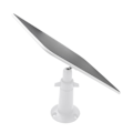 Miniatyrbilde 3 av 4: ru.Solpanel 4W for Eufy Eufycam 2/2 Pro/2C/2C Pro/E Veggfeste med 3 meter strømkabel hvit 1st y