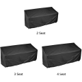 Miniatyrbilde 2 av 4: Utemøbeltrekk, Patio Sofa Trekk Vanntett Slitesterkt Vanntett Utemøbeltrekk Heavy Duty Oxford Stoff, 2-seters